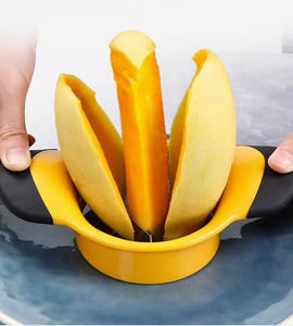 Trancheuse à fruits portable en acier inoxydable Syh651 avec poignée souple, dénoyauteur et coupeur pour mangues et légumes – Vente en gros - Product Image 4