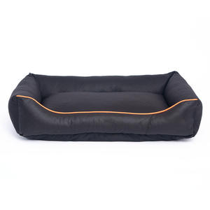 PU Produkt Haustier Luxus Hund Leder betten Mit abnehmbarem Kissen - Product Image 2