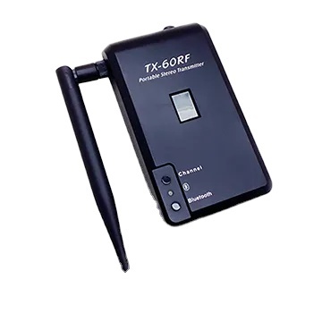 TX-60RF Go-on Silent Disco Transmitter with Long Distance Barrier Free Transmission with Microphone Custom Logo Multi Channel
