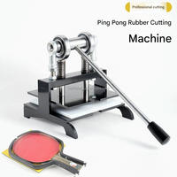 Machine de découpe de caoutchouc de tennis de table Manue, vente en gros, découpeuse de caoutchouc de tennis de table personnalisée, machine de découpe de caoutchouc de tennis de table
