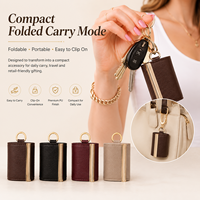 Sac cosmétique pliable en cuir PU de qualité supérieure avec logo personnalisé pour le marché européen, organiseurs de toilette de voyage