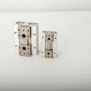 Cilindro de Pistão de Aço Inoxidável Operado a Ar com Trilho Deslizante de Rolamento e Grampo Paralelo HDF/HDFR8/HDF12/HDF16/HDF20 - Product Image 2