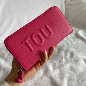 Cartera Larga de <span class=keywords><strong>Mujer</strong></span> con Cierre y Letras de Moda 2025, Gran Capacidad - Product Image 5