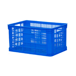 Hot Sale Manufacturer Plastic Turnover Basket Storage Crate Rectangular Thickened Large Storage Basket For Fruits And Vegetables
