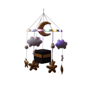 Mobile per Culla in Stile Nordico per Bambini, Campanello in Feltro Fatto a Mano, Senza Necessità di Montaggio, per Calmare il Sonno del Bambino 0-3 Anni Unisex - Product Image 5