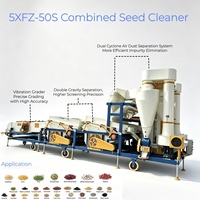 Sesam- und Sonnenblumenkern-Reinigungsmaschine, Vibrations-Siebseparator, Saatgut-Luftreiniger