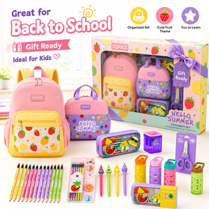 Juego de Papelería Creativo Multifuncional de Gran Capacidad para Niños, Combinación Libre de Artículos Escolares al por Mayor - Product Image 1