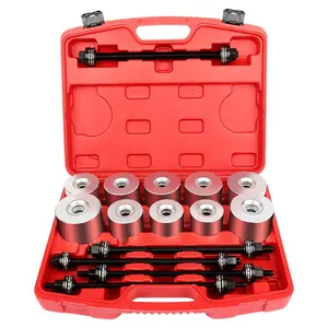 27pcs Universal Press And Pull Sleeve Kit Car Master Bush Bearing Removal strumento di inserimento per la riparazione dell'auto manutenzione automatica