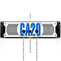 Biner CA20 3U 2ch 1500W amplificateur de puissance professionnel pour scène Performance Concert KTV fête Audio vidéo éclairage professionnel