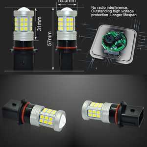 G-view <span class=keywords><strong>LED</strong></span> ánh sáng ô tô Xe Sương Mù Đèn Trắng Đỏ Vàng T10 828 H8 H11 p13w Xe Dẫn Bóng đèn sương mù/Đèn lái xe - Product Image 3