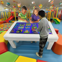 Tongheng TH-LD-04 Mesa de Juego Interactiva con Pantalla Táctil Capacitiva Inteligente 4K de 32/43/55 Pulgadas, Tubo LED, Control por Aplicación WiFi, 128G