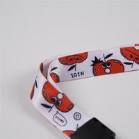 CH Wholesale Sublimation Printing Polyester Lanyards With Logo Custom Certification Keychain OEM ODM ECO Promotion Event Gifts