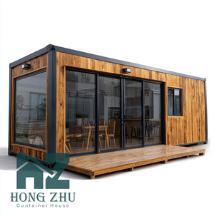 DYHZCE colore legno Smart contenitore <span class=keywords><strong>casa</strong></span> Pre-cablato con porte USB e WiFi per gli amanti della tecnologia realizzato in pannello Sandwich e acciaio - Product Image 3