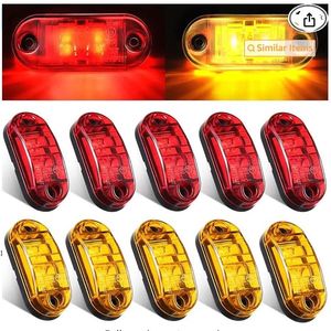 ไฟข้างรถพิรานฮ่า 12V 24V ไฟสัญญาณเตือนรถบรรทุก รถพ่วง สีแดง สีเหลือง รุ่นส่งออก - Product Image 5