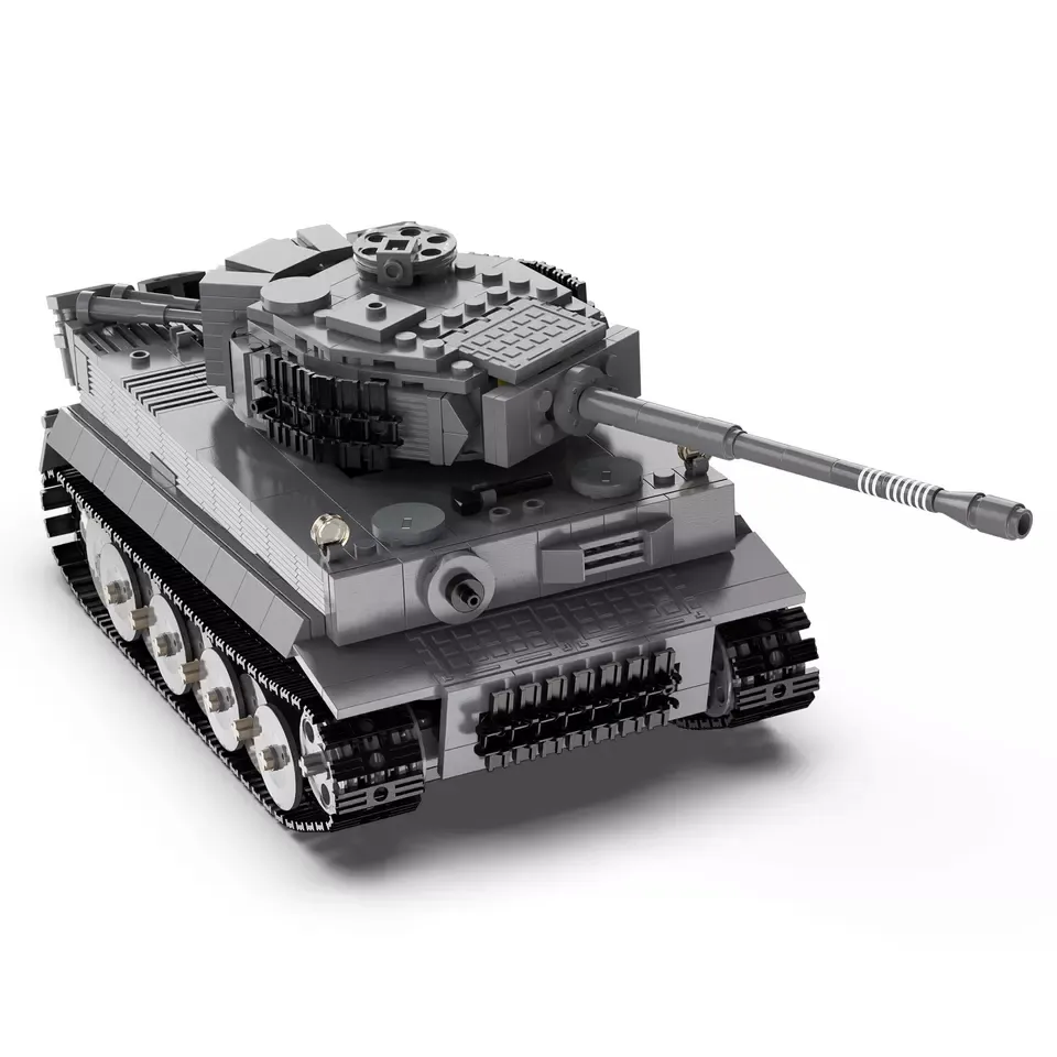 Neuankömmling CADA C61071 RC Tiger Tank Modell Spielzeug Bausteine