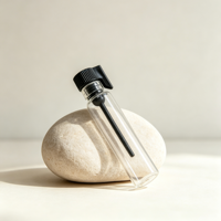 Flacons de parfum vides en verre de 0,5 ml, 1 ml, 2 ml pour les voyages
