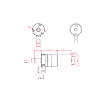 XYT PYSP370-XB Mini DC pompe à eau électrique 3V-12V auto-amorçante 6V 12 Volt diaphragme basse pression 12 v pulvérisation OEM personnalisable