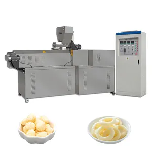 150-200 kg/h Maschine zur Herstellung von Puffcorn Snacks Lebensmittel Twin Screw Extruder Lebensmittel Snacks-Maschine