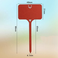Enseigne de pelouse en plastique noir OEM personnalisable Enjeux Expédition rapide pour les décorations extérieures de jardin Matériau de l'eau