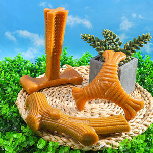 Jouet à mâcher écologique pour chiens chats bois de cerf jouet pour animaux de compagnie pour soulager l'ennui bâton de dentition en os de chien résistant aux morsures pour - Product Image 2