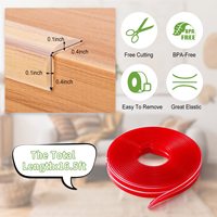 Protection d'angle transparente anti-collision pour meubles, pare-chocs de sécurité pour bébés, vente en gros d'usine