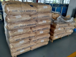 Colle adhésive thermofusible à séchage rapide à <span class=keywords><strong>prix</strong></span> compétitif <span class=keywords><strong>pour</strong></span> l'industrie de l'emballage (scellage des boîtes et des cartons) - Product Image 2