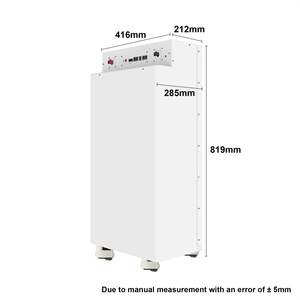 Batterie de stockage d'énergie LifePO4, système de stockage d'énergie solaire pour maison, boîtes de batteries, supports, système de stockage d'énergie au lithium - Product Image 4