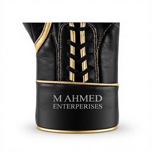 Guantes de Boxeo Personalizados de 16 oz, Guantes de Entrenamiento de Cuero de Grano Completo para Boxeo y Kickboxing - Product Image 6