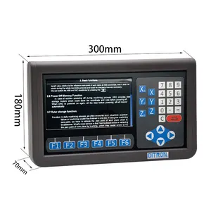 Ditron Digital Readout D80M Metcal DRO Display With Linear Scale Magnetic Scale DRO For Lathe Machine/Milling Machine