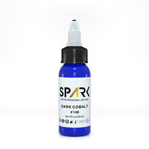 Populaire bleu foncé couleur étincelle en gros personnalisé 1 oz 30 ml Pigment couleur <span class=keywords><strong>encre</strong></span> de <span class=keywords><strong>tatouage</strong></span> permanente pour <span class=keywords><strong>aiguille</strong></span> de <span class=keywords><strong>tatouage</strong></span> - Product Image 6