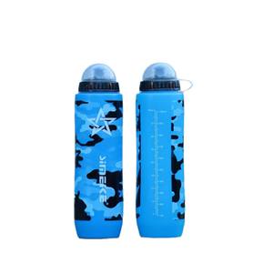 Jmeike <b>Sports</b> Water <b>Bottle</b> 1000Ml Camouflage Blue Reusable For Outdoor Fitness Cycling - Product Image 1