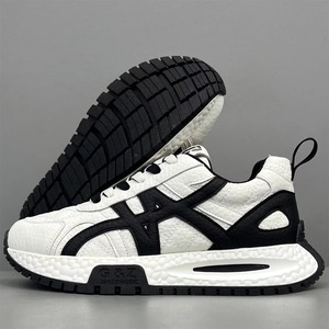 Nouvelles chaussures compensées à semelle épaisse pour hommes, tendance, luxueuses, polyvalentes, sportives, décontractées, pour la marche et les loisirs - Product Image 3