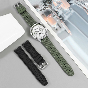 Di alta qualità in Silicone ibrido sport Smart Watch di qualità intrecciato <span class=keywords><strong>cinturino</strong></span> in Nylon 22mm 46mm cinturini per <span class=keywords><strong>Huawei</strong></span> Watch <span class=keywords><strong>GT2</strong></span> GT3 GT4 - Product Image 4