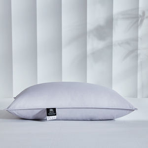 Rumah Hotel bantal bulu angsa bawah putih/abu-abu bantal serat bulu tunggal - Product Image 6