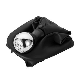 Cache-poussière en cuir pour pommeau de levier de vitesse, noir électroplaqué, pour Citroën Peugeot, accessoire intérieur intégré - Product Image 3