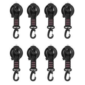 Ventosa de tienda de coche de plástico de 1mm para el hogar, viajes al aire libre, mosquetón de rotación de 360 grados, gancho de nailon <span class=keywords><strong>reforzado</strong></span>, equipo para exteriores - Product Image 5