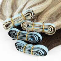 Extensiones de Cabello con Cinta Invisible, Trama de Cabello SDD para Salón y Uso Personal, Cabello Humano Remy, Trama de Cabello Larga con Inyección Sin Costuras