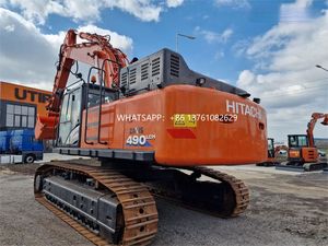 Excavadora Hitachi ZX490 Excavadora usada de alta calidad Hitachi ZX490H 47T Excavadora hidráulica sobre orugas Máquina para la venta - Product Image 3