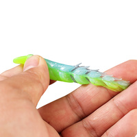 Leurres de pêche en eau douce artificiels, leurres souples multi-articulés, leurres souples en plastique pour la pêche