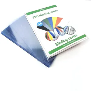 A4 A3 прозрачный пластиковый ПВХ переплет лист ПВХ обложка книги