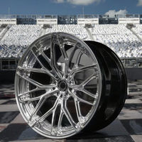 Rines de Aleación de Aluminio Cóncavos Profundos de 18 19 20 21 22 Pulgadas 5x114.3 5x112 5x130 5x120 Personalizados, Ruedas Forjadas para benz bmw Tesla audi