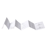 Service d'impression de mini-brochures personnalisées, dépliants pliés, manuels d'utilisation, instructions de produits, impression de règles de conduite, plastification, papier d'art