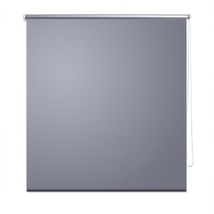 Persiana Enrollable 100% Opaca, Color Gris, 39.4"x90.6" para Hogar u Oficina - Product Image 1