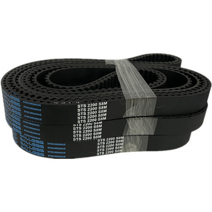Correa de distribución sin rodillos STS864 S8M, 30 mm de ancho, 5 mm de paso, material de caucho para planta de fabricación - Product Image 3
