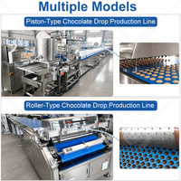 Machine automatique ORME pour la fabrication de petits boutons de chocolat, déposeuse de chocolat, machine à chocolat en éclats