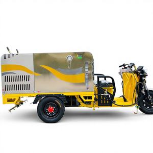2025 nouveau produit <span class=keywords><strong>le</strong></span> <span class=keywords><strong>plus</strong></span> populaire Machine de nettoyage de route de parc de camion de lavage à haute pression à trois roues - Product Image 2