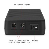 Hoparlör Aydınlatması için Kullanışlı 12V 3000mAh Lityum İyon Şarj Edilebilir Pil Paketi