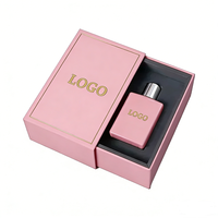 Boîte à parfum personnalisée haut de gamme, pliable, magnétique, style livre, avec laminage doux au toucher, logo personnalisé, boîte personnalisée