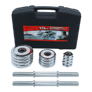 Nhà Máy Trực Tiếp Bền 15-30Kg Mạ Điện Gang Quả Tạ Và Barbell Set Tập Thể Dục Tập Thể Dục Đặc Biệt Xuất Khẩu Cho Nam Nữ - Product Image 5
