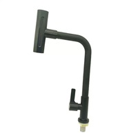 Keran Wastafel Air Dingin Tunggal Modern Hitam DL-032 SUS Baru dengan Tuas Tunggal untuk Penggunaan di Kamar Tidur dan Kamar Mandi